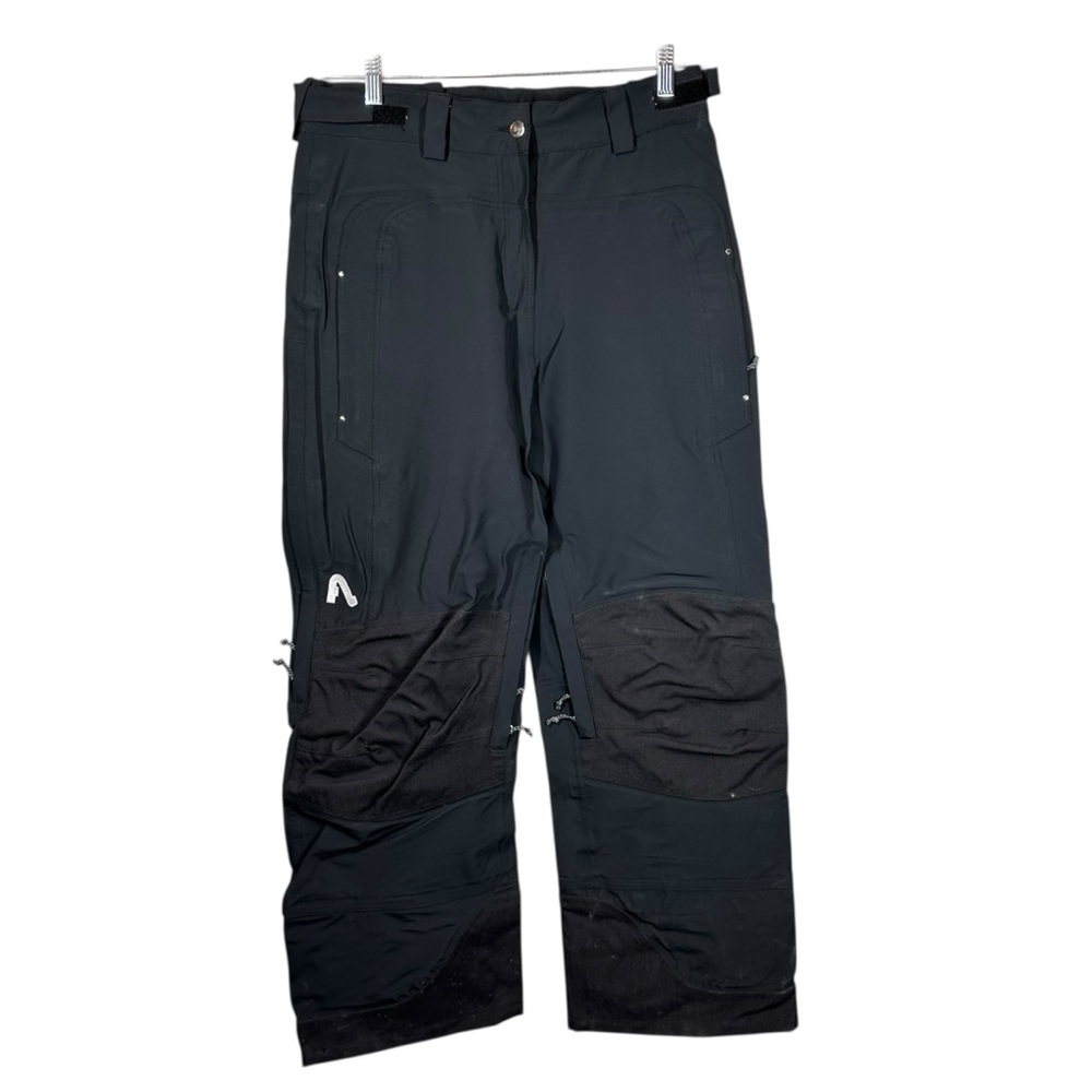 FLYLOW Women's  Large Black Ski Snow Boarding Pants Zipper Pockets